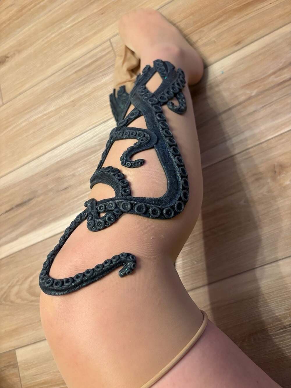 Silicone Octopus Pirate Tentacle Costume Leg or arm tights - Picture 2 of 5